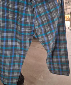 شلوار چهارخونه مردانه