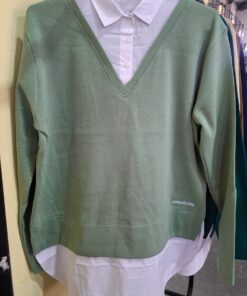 بلوز یقه دار 40313