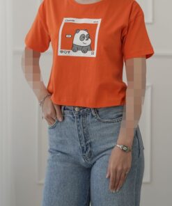 تیشرت کراپ پانیذ