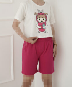 کراپ شورتک فانتزی کیوت