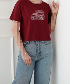 تیشرت کراپ پارمیدا